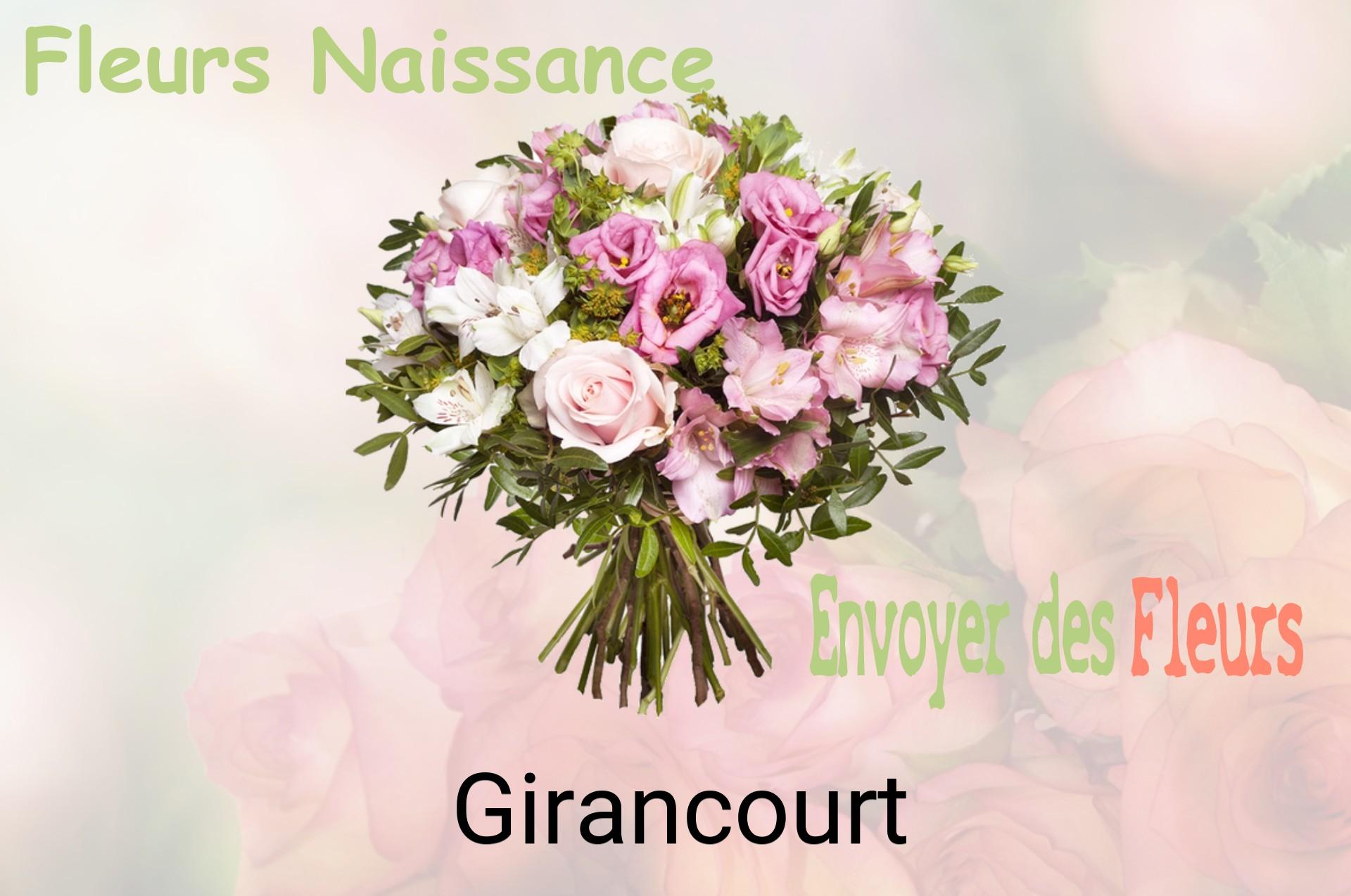 Bouquet de fleurs de naissance livré à Girancourt